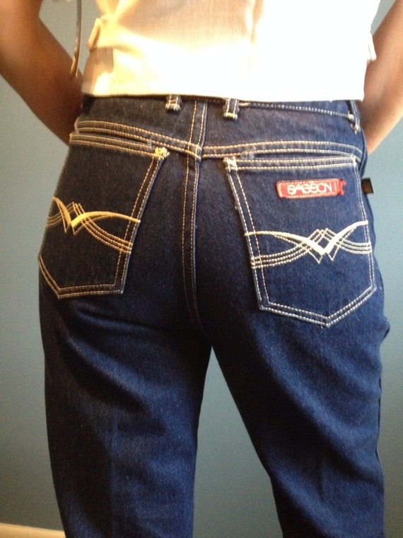 Vintage Sasson Jeans Women's 1980's High Waist by ShiznitVintage