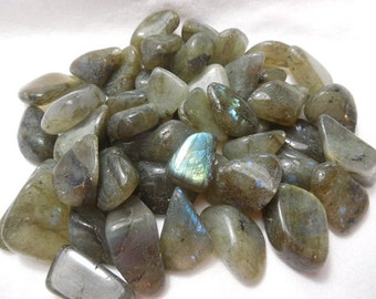 2 Labradorite Healing Stones Healing Crystals Chakra Meditation Reiki Energy Is Said To Be A Stone of Magic lot a