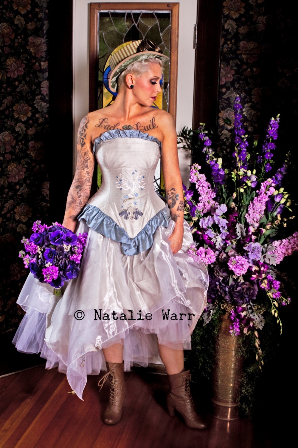 silver wedding dress mn