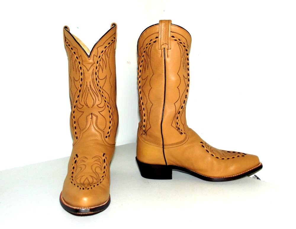 dan post tan cowboy boots