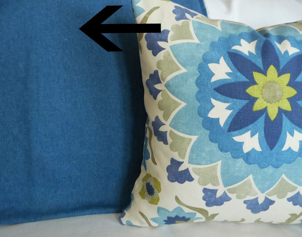 Light Blue Pillow Covers Solid Blue Decorative Throw Pillow