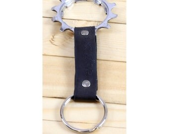 Recycled Bike Parts Keychain