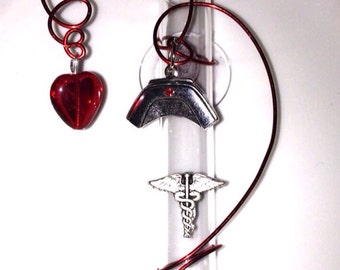 Nurse Hanging Vase Glass Rooting Vases Suction Cup Window Vases Free Shipping to US Customize