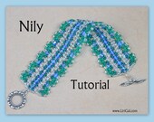 Nily Twin Superduo Beadwork Bracelet PDF Tutorial