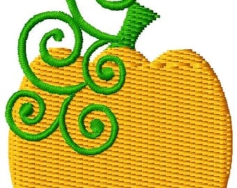 Pumpkin Mini 2 Machine Embroidery Design