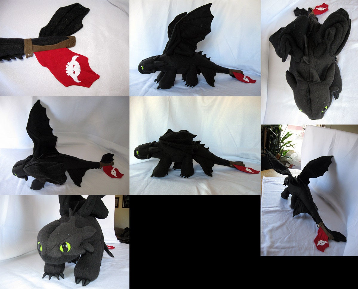 Toothless from How to Train Your Dragon Interchangeable