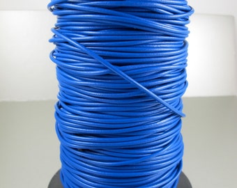 Royal Blue, Premium Greek Leather Cord, 1.9mm, 2 yards (6 feet)