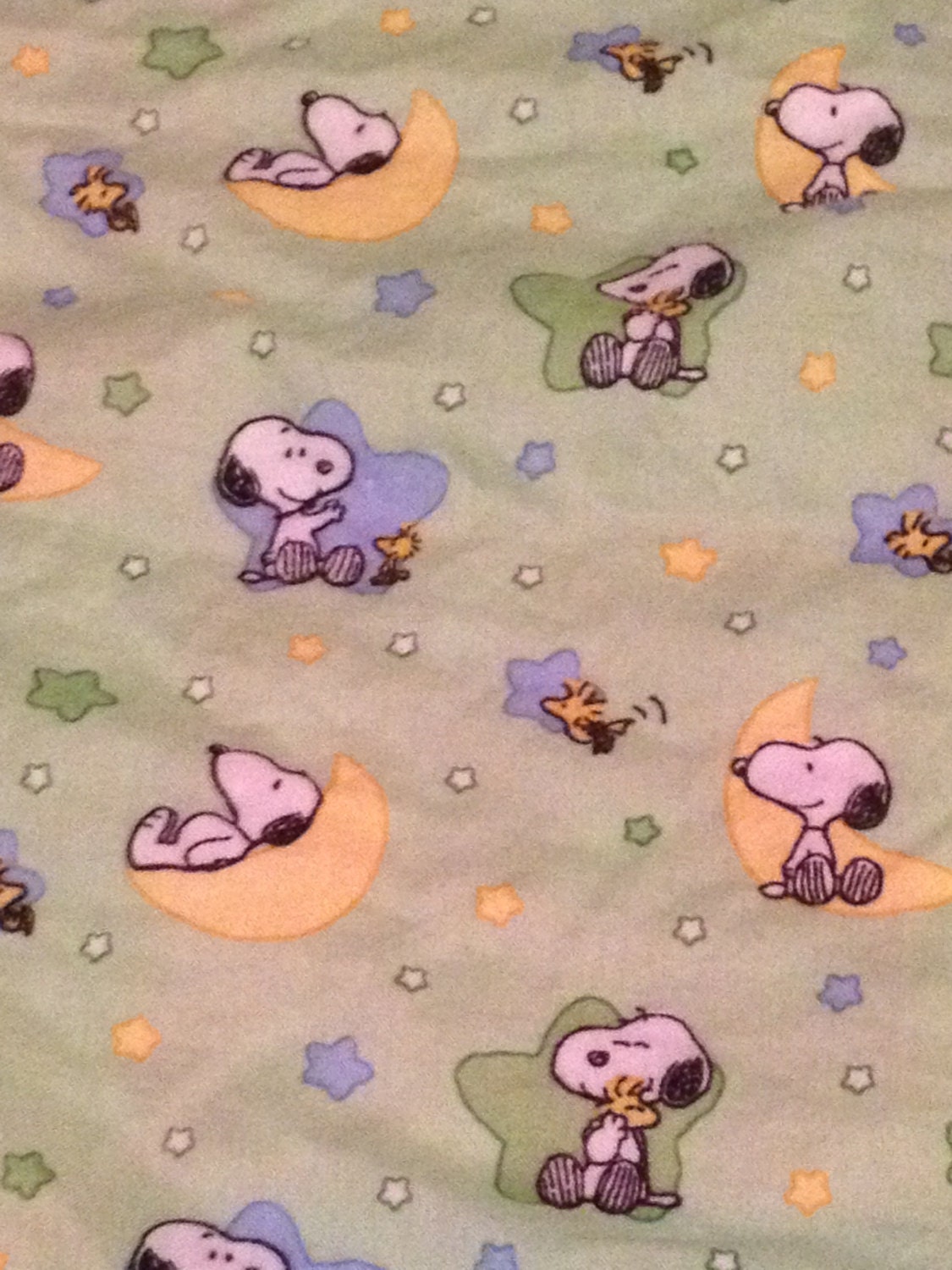 Snoopy baby blanket