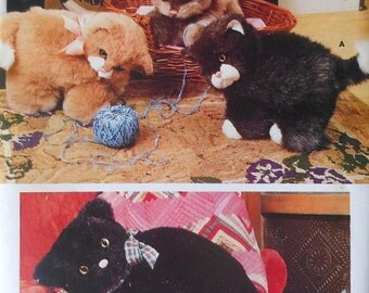 Kitten Doll Sewing Pattern UNCUT Butterick 6275