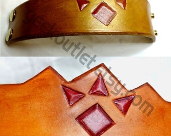 Legend of Zelda Inspired Leather Goron Heirloom Bracelet