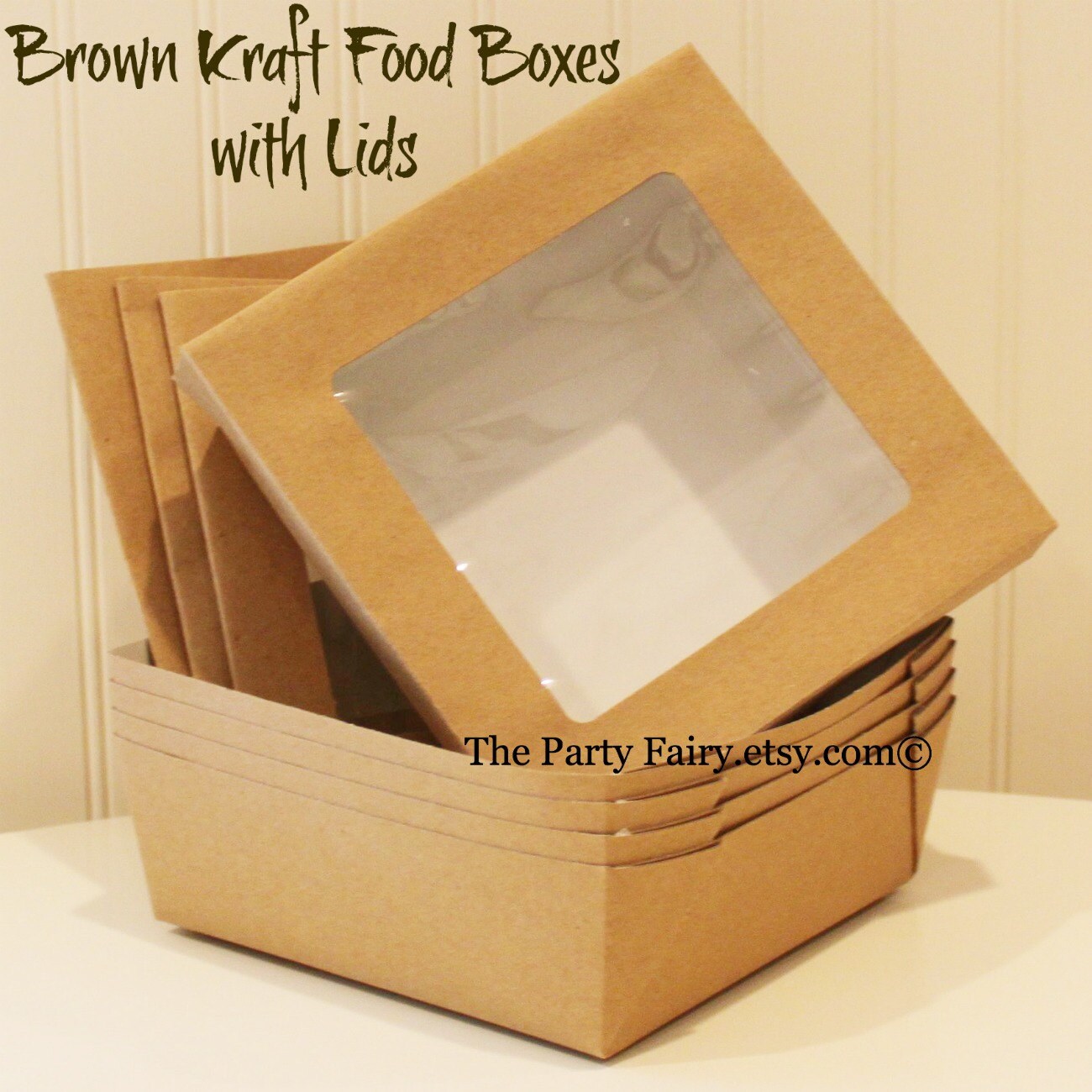 Brown Kraft Paper Cone Bags 20 Party Cone Bags Paper Cones