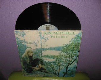 Vinyl Record Album Joni Mitchell - For The Roses LP 1972 Folk Pop Classics