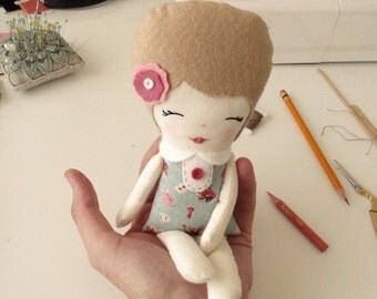 Little Miss Camilla Doll pdf Pattern - Instant Download