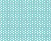 Ark Dot Aqua Fabric from the Little Ark Collection by Carina Gardner for Riley Blake