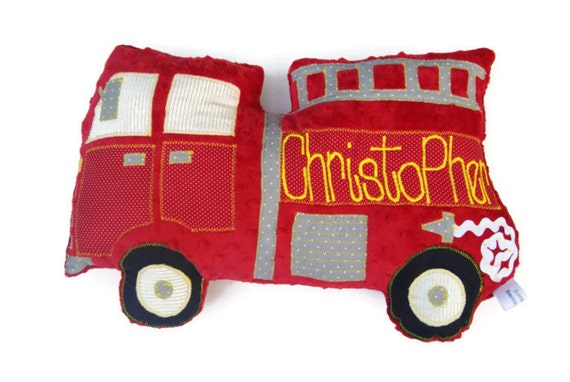 stuffed fire truck