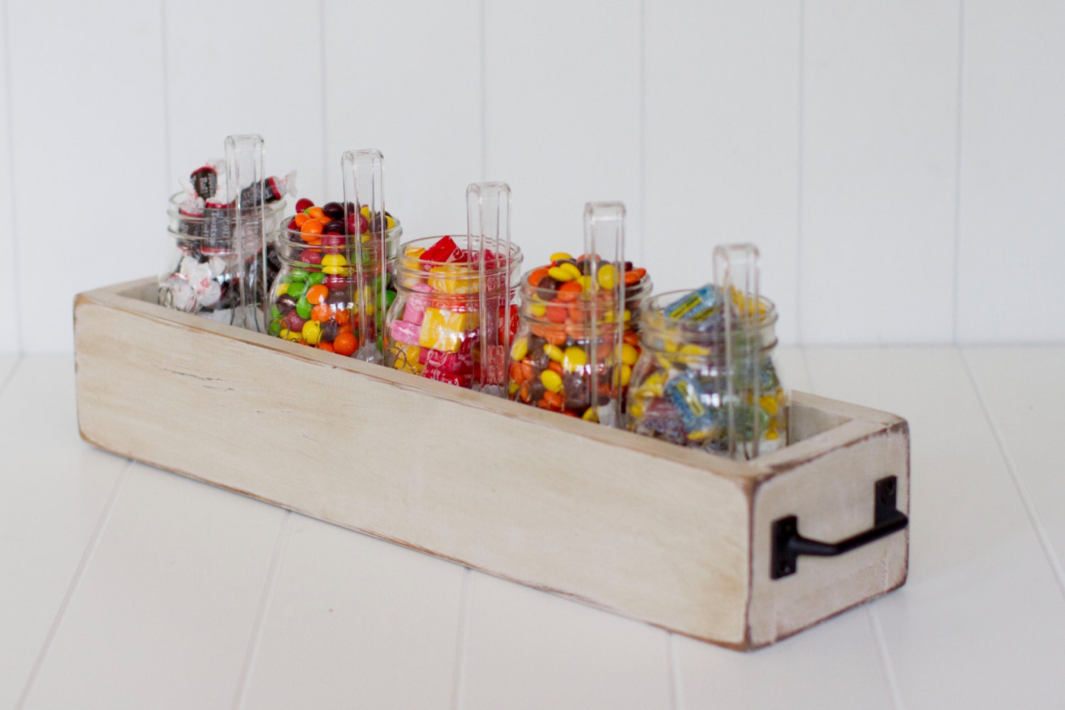 Halloween Candy Party Bar Mason Jar Wood by SimpleSerendipity