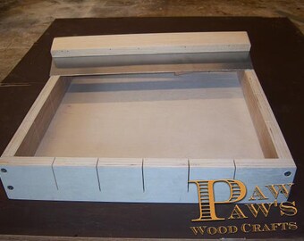 Wooden Soap Making Mold 24 bars Metal Cutter