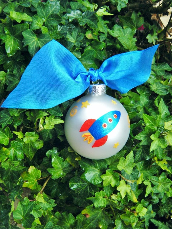 Spaceship Ornament Rocket Ornament Space Rocket Hand