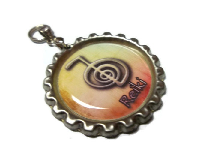 Reiki Power Symbol Zipper Pull Choku Rei by SerendipityWorld