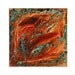 Autumn Harvest, Original Modern Art Textured Abstract Painting by Lisa Strassheim