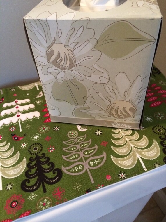 Christmas Toilet Tank Topper Cover Holiday Bathroom