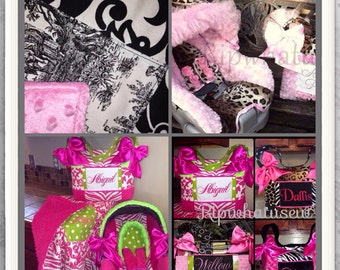 Custom Made Blankets Diaper Bags Dresses Onesies Pillows Wipe Cases