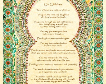 On Love Blessing by Kahlil Gibran Special Valentine's Day