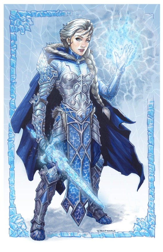 Battle Armored Elsa from Frozen