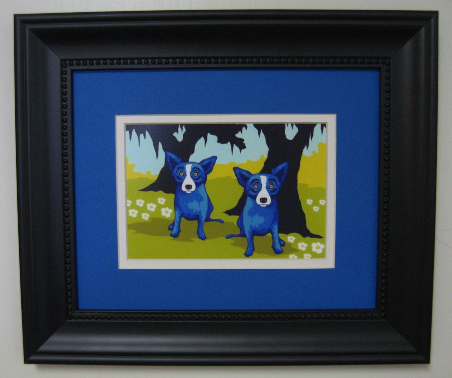 George Rodrigue Blue Dog DAISIES FOR YOU   Il Fullxfull.592854646 T5wr 