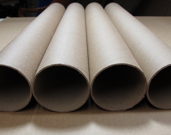 Heavy Duty 24 Inch Cardboard Tubes Box of SIX