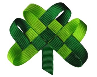 Notre Dame Shamrock | Hair Clip | Lapel Pin | Fighting Irish | Mulitple Color Choices