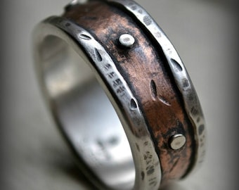 men's western wedding ring
