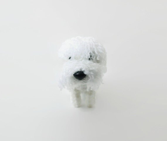 stuffed old english sheepdog