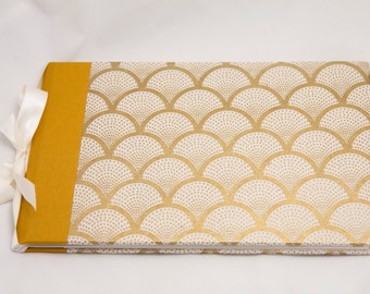 Golden Art Deco Guest Book