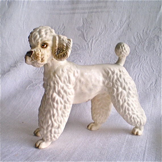 standard poodle figurines
