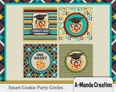 Smart Cookie Graduation Printable Party Circles Il_170x135
