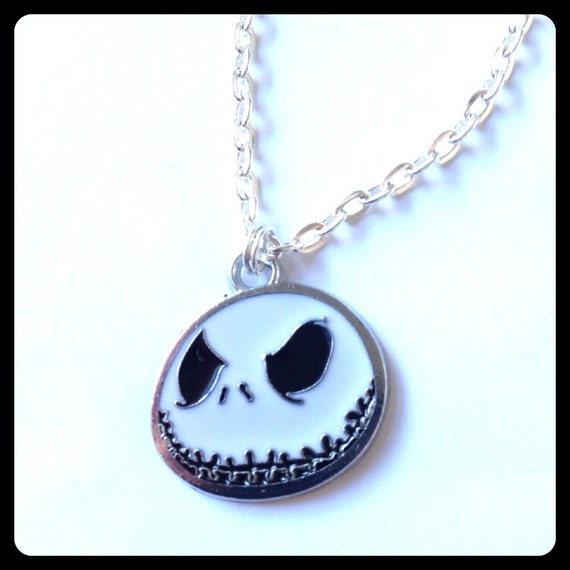 Unisex Jack Skellington Necklace Tim Burton's by DoubleDmentia