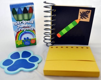 Blue's Clues Handy Dandy Notebook with 25 Sticky Clues