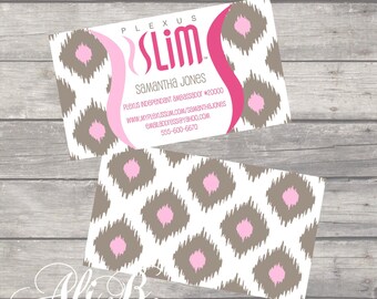 Plexus Slim Business Card Design Printable