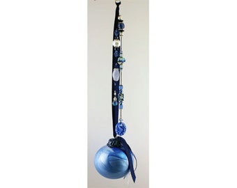 Seahorse Wish Ball, Suncatcher, Friendship Ball, Witch Ball, Window Ornament