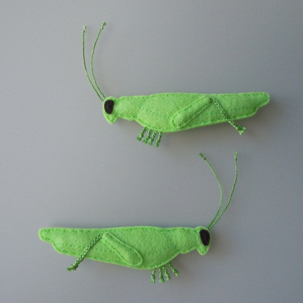Catnip Cat Toy Green Felt