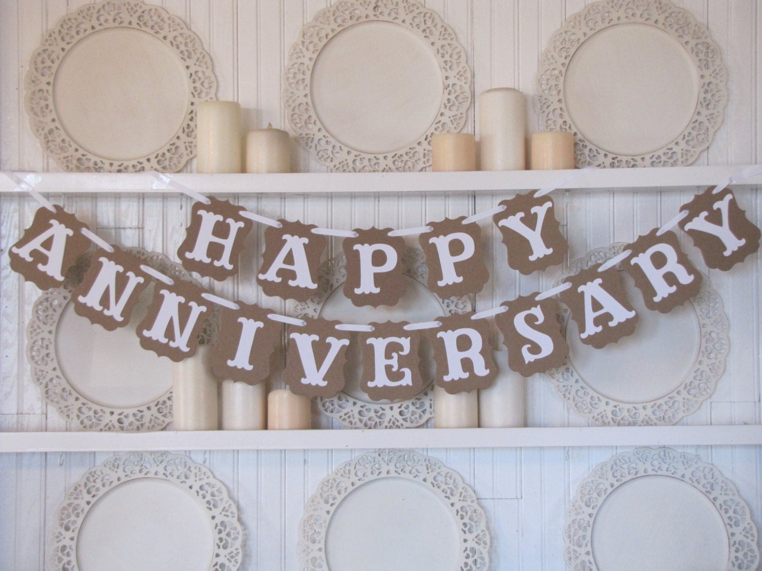 HAPPY ANNIVERSARY Banner Happy Anniversary Sign Anniversary