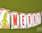 FLASH SALE! Grinchy Christmas DIY Printable Merry Christmas Banner - instant download Il_170x135