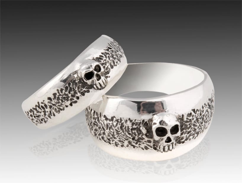 Pirate wedding rings