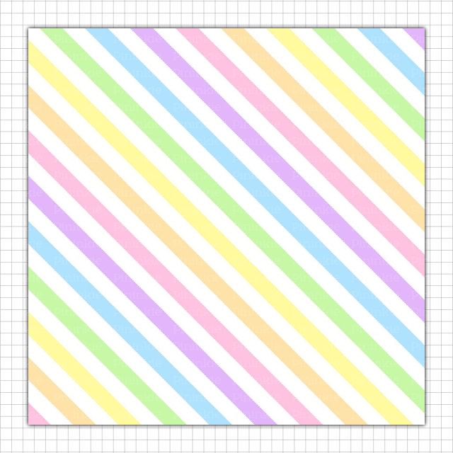 Pastel Rainbow Digital Paper Pastel Scrapbooking Paper