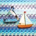 Sailboat Beach Party Favor Sugar Cookie Cutter