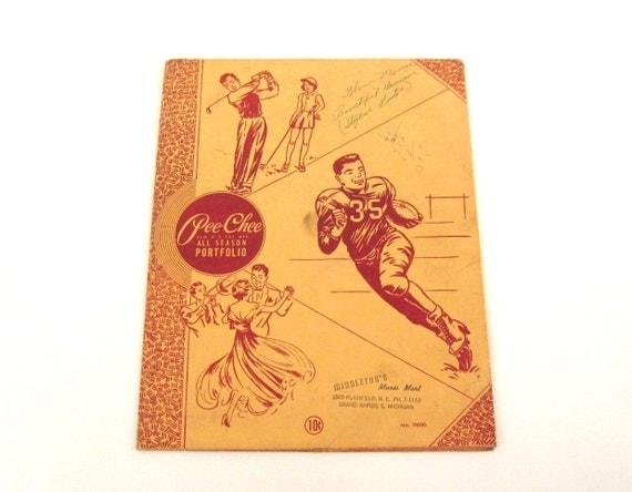 peechee type folder