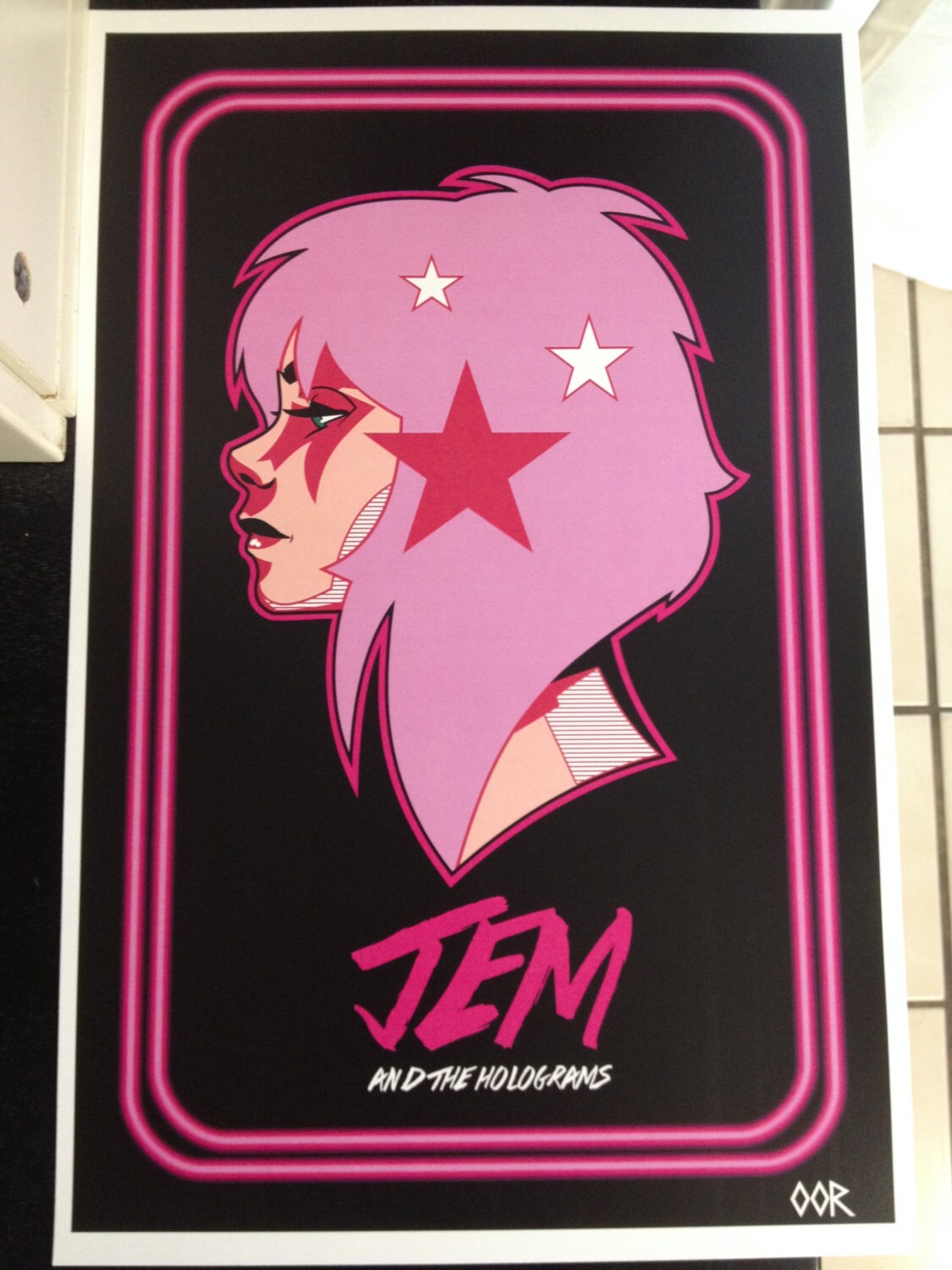 Jem and The Holograms poster print