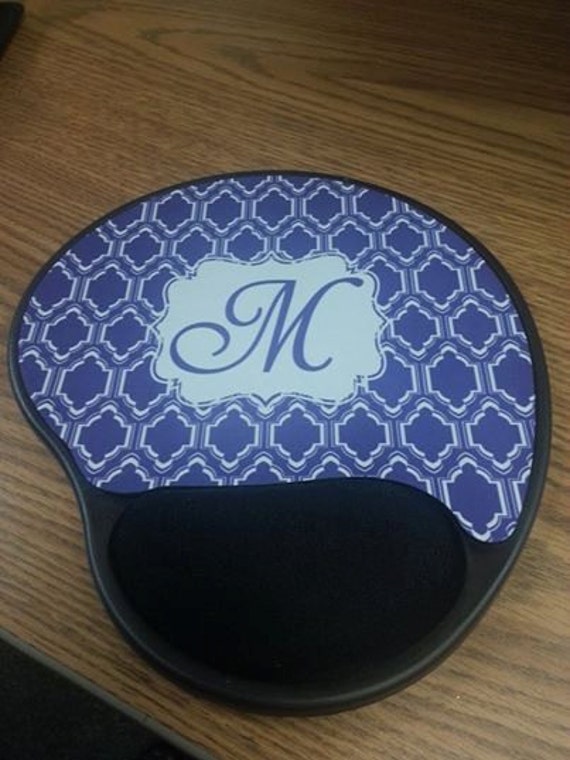 Items similar to Personalized Gel Wrist Mouse Pad on Etsy