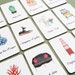 Chinoiserie Memory Card Game, Art and Decor Motif